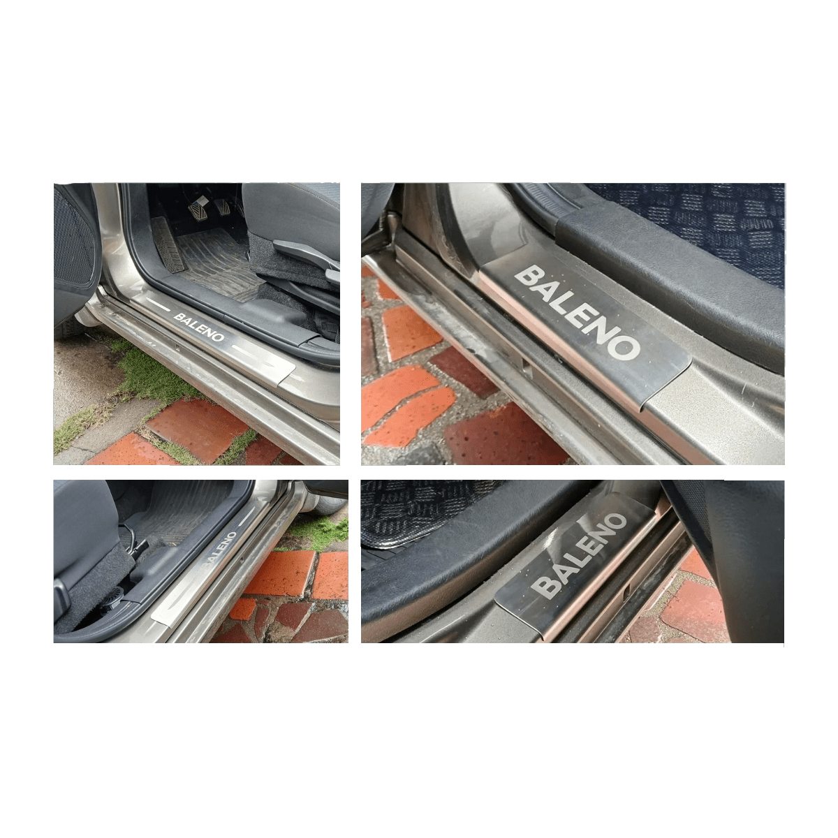 Chrome door entrance cover